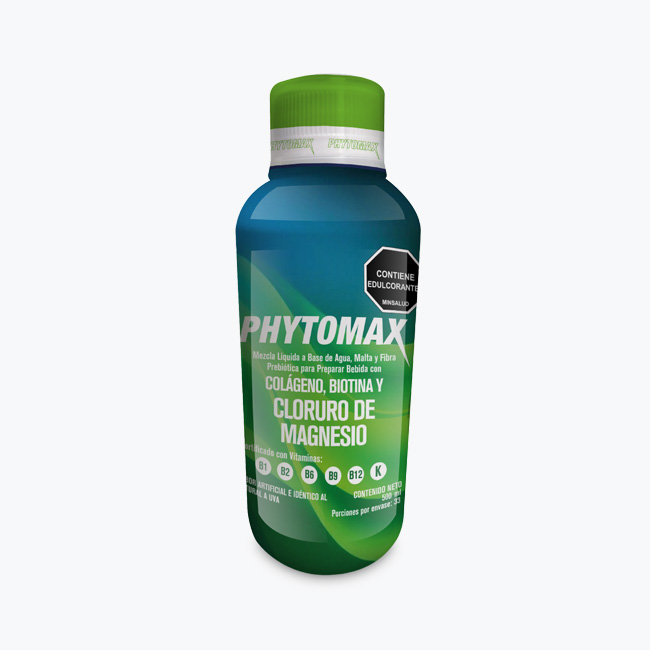 Phytomax colágeno con biotina y cloruro de magnesio en powerlife